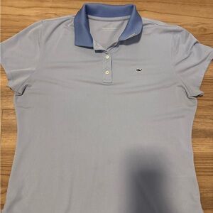 Vineyard Vines Women's Blue Button Down Shirt